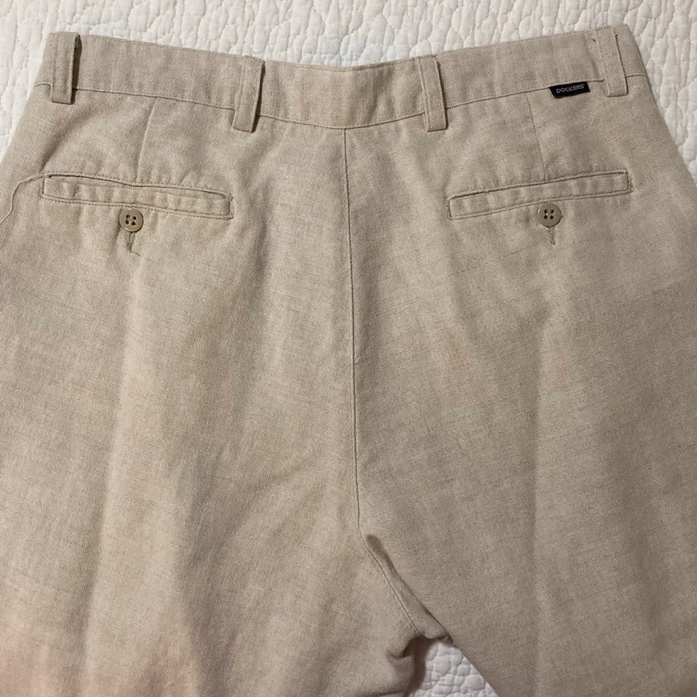 Dockers Tan Chinos Lightweight Cotton-Blend